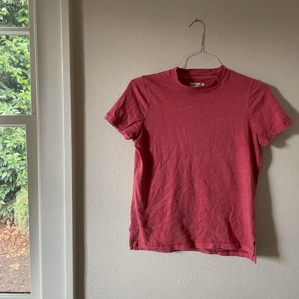 Madewell TShirt in Coral
